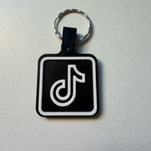 TikTok NFC raktų pakabukas – profilis vienu prisilietimu