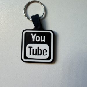 YouTube NFC raktų pakabukas – kanalo atidarymas vienu prisilietimu