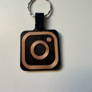 Instagram NFC raktų pakabukas – greitas profilio atidarymas